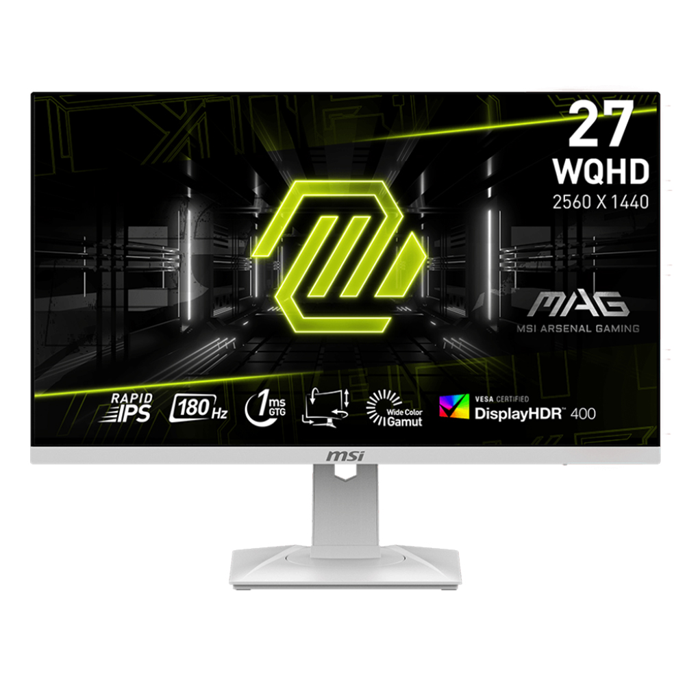 จอมอนิเตอร์ MSI MAG 274QRFW Gaming Monitor IPS 2K 180Hz