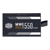 พาวเวอร์ซัพพลาย Cooler Master MWE 550Watt 80 PlusBronze V2 230V - 5Year