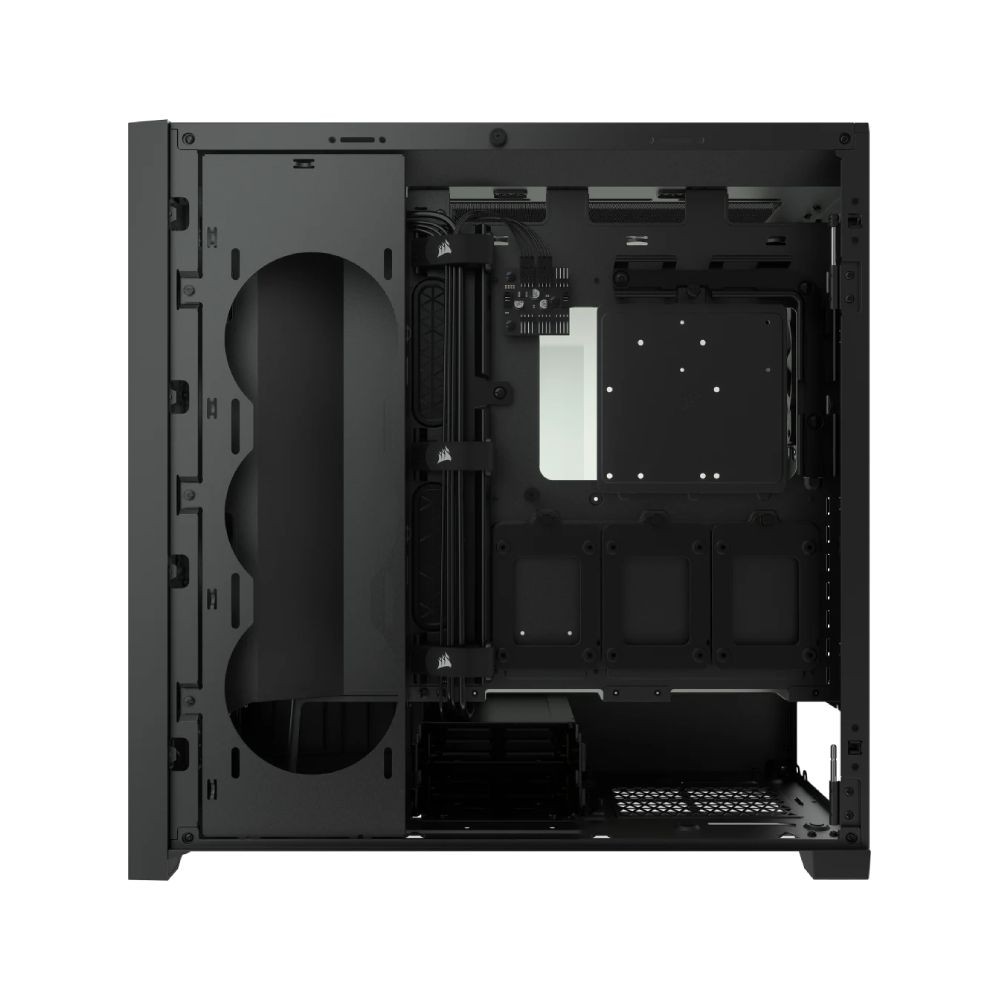 เคสคอมพิวเตอร์ Corsair iCUE 5000D RGB Airflow TG Mid-Tower Black with 3x AF120 RGB Elite Fan (CC-9011242-WW)