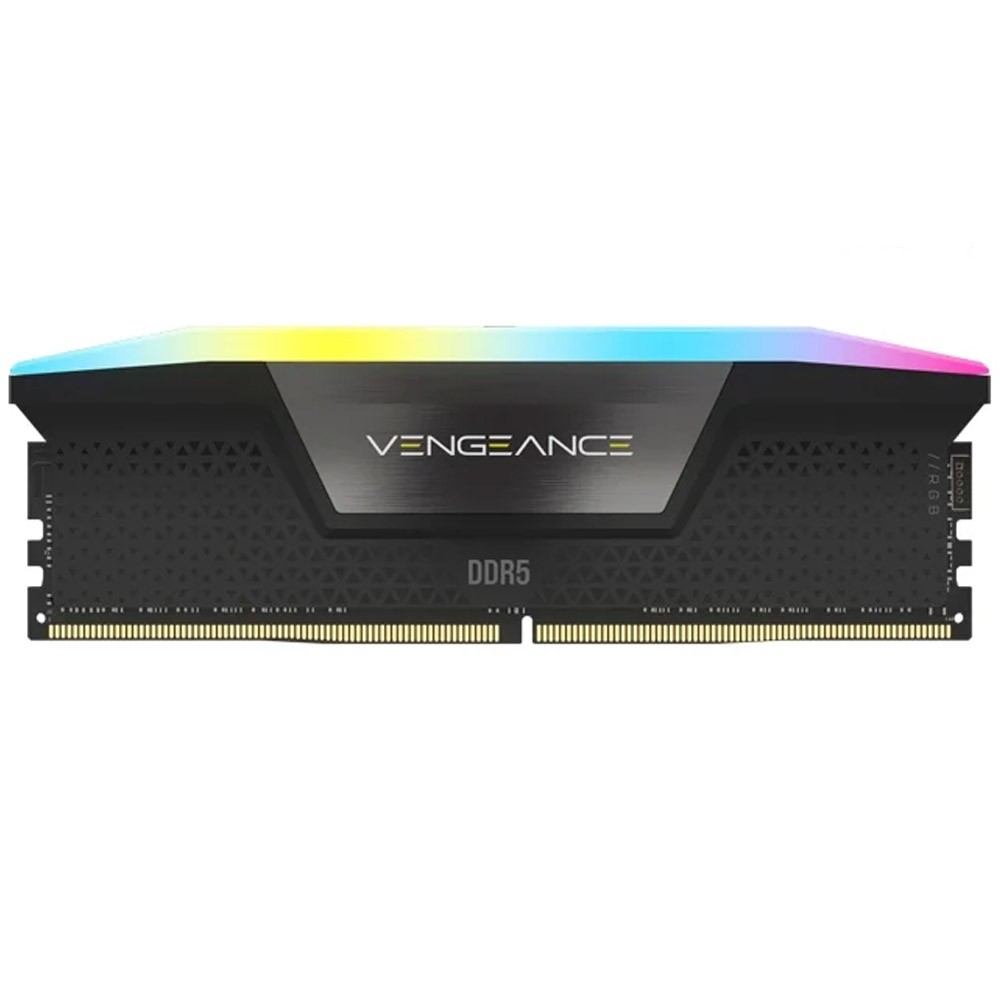 แรมพีซี Corsair DDR5 96GB/5600MHz.CL40 Vengeance RGB Black (CMH96GX5M2B5600C40)
