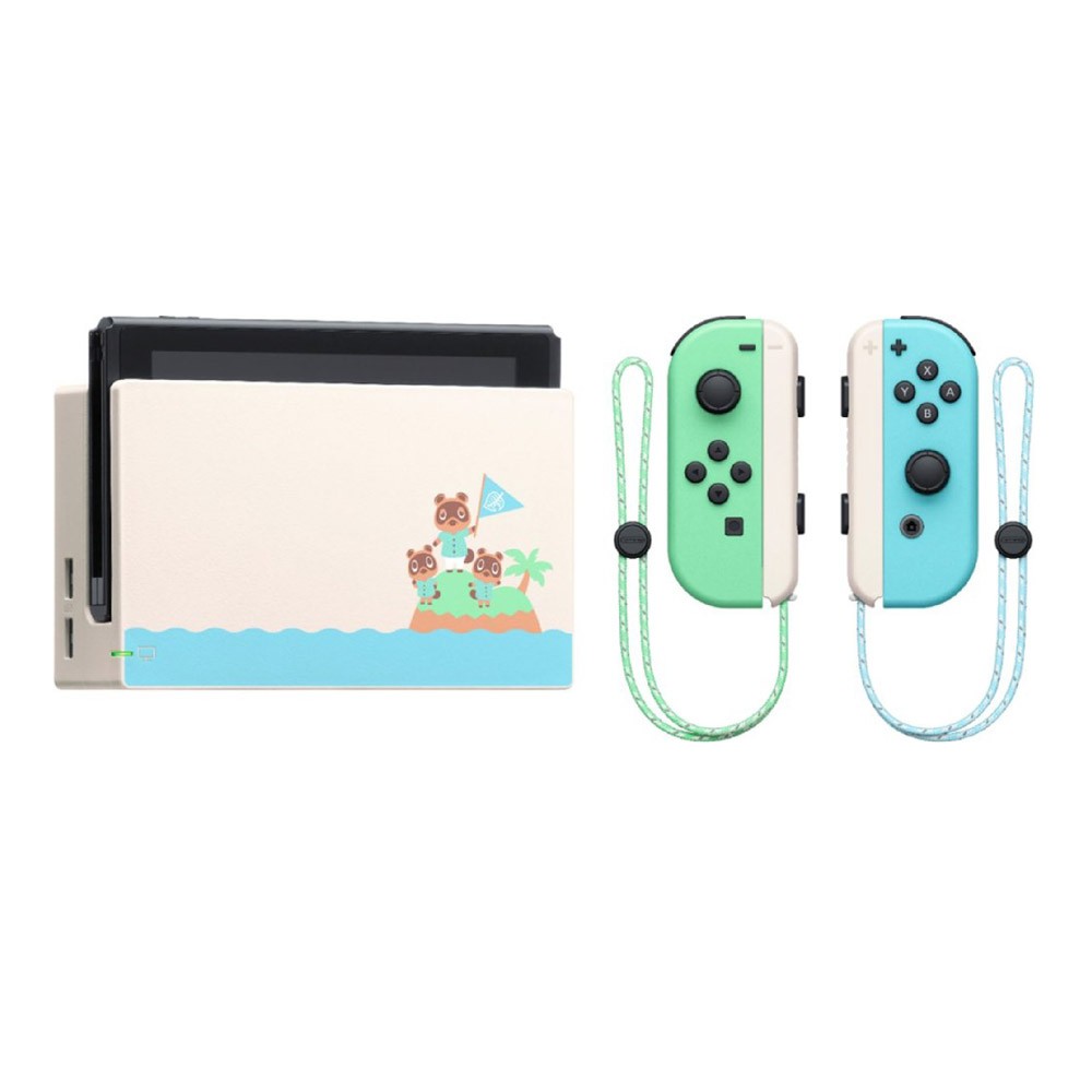 Nintendo Switch-H : New Nintendo Switch Console Animal Crossing Horizon Special Edition (R3)