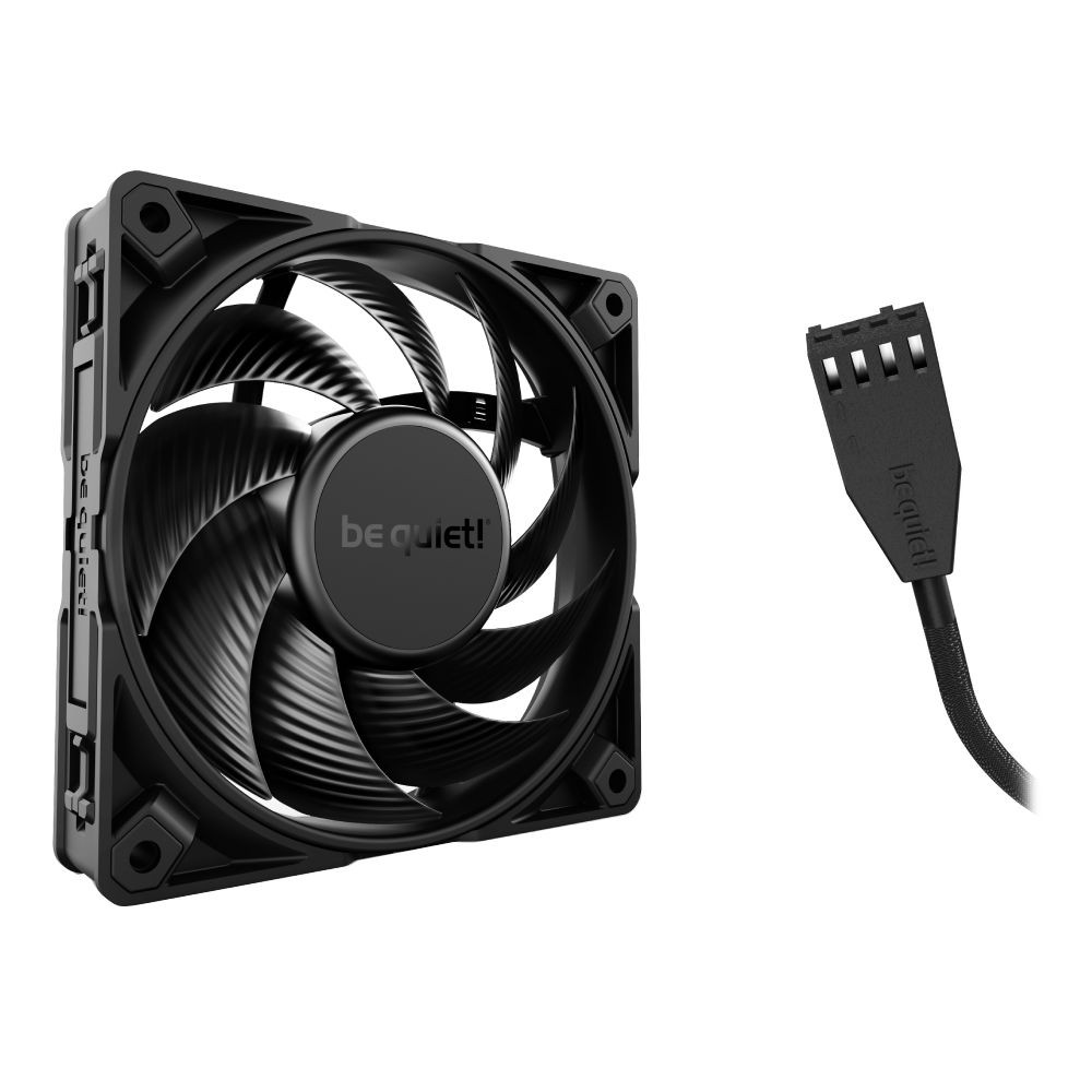 พัดลมคอม Be Quiet SILENT WINGS PRO 4 120mm PWM (BL098) Black