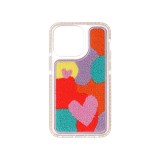 เคส QPLUS iPhone 15 Pro Max Heart Fabric