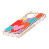 เคส QPLUS iPhone 15 Pro Max Heart Fabric
