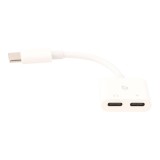 ตัวแปลง Blue Box Adapter USB-C to USB-C + PD 60w RockStar White (BB-ADP03)