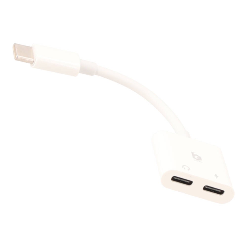 ตัวแปลง Blue Box Adapter USB-C to USB-C + PD 60w RockStar White (BB-ADP03)