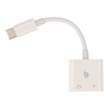 ตัวแปลง Blue Box Adapter USB-C to USB-C + PD 60w RockStar White (BB-ADP03)