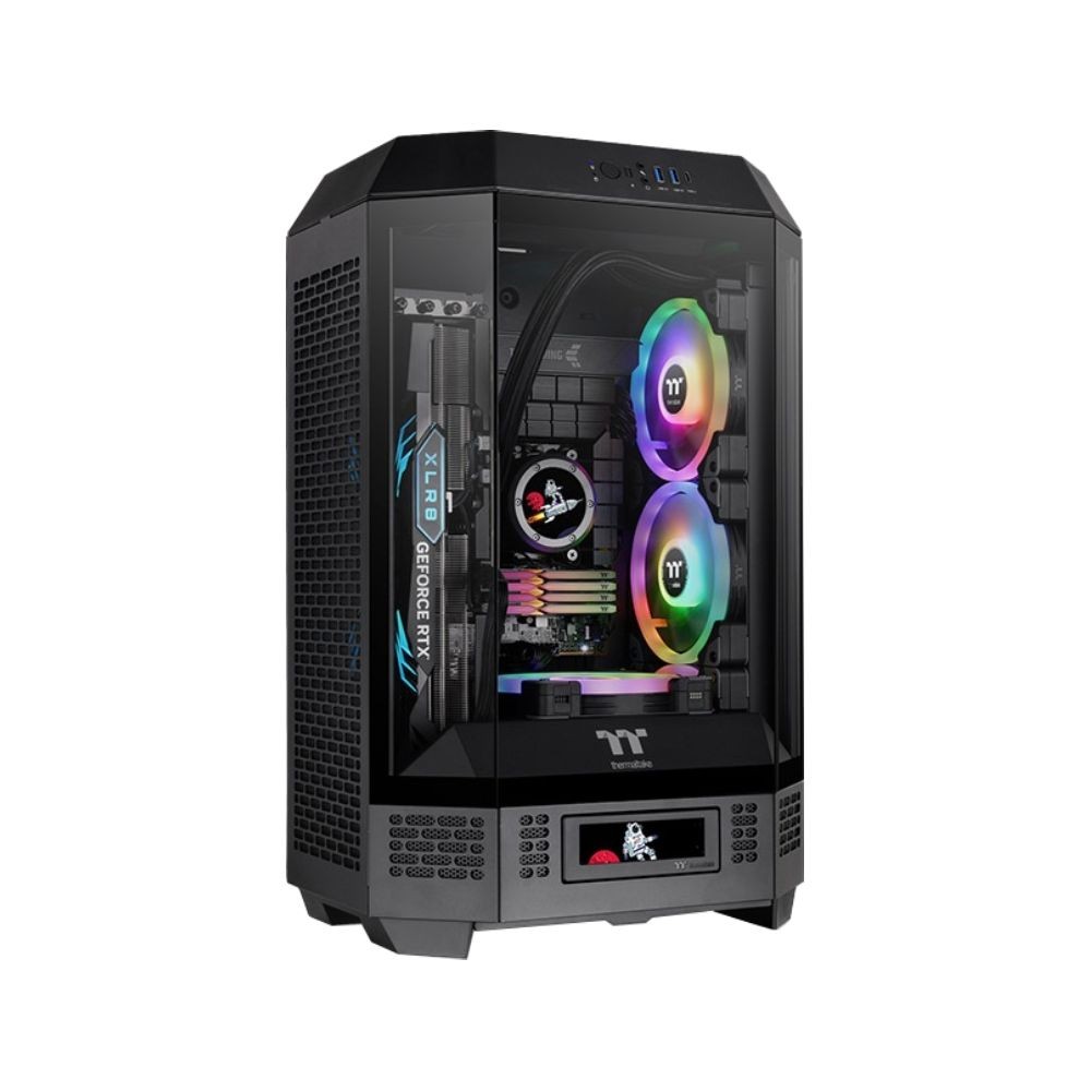 เคสคอมพิวเตอร์ Thermaltake The Tower 300 Black