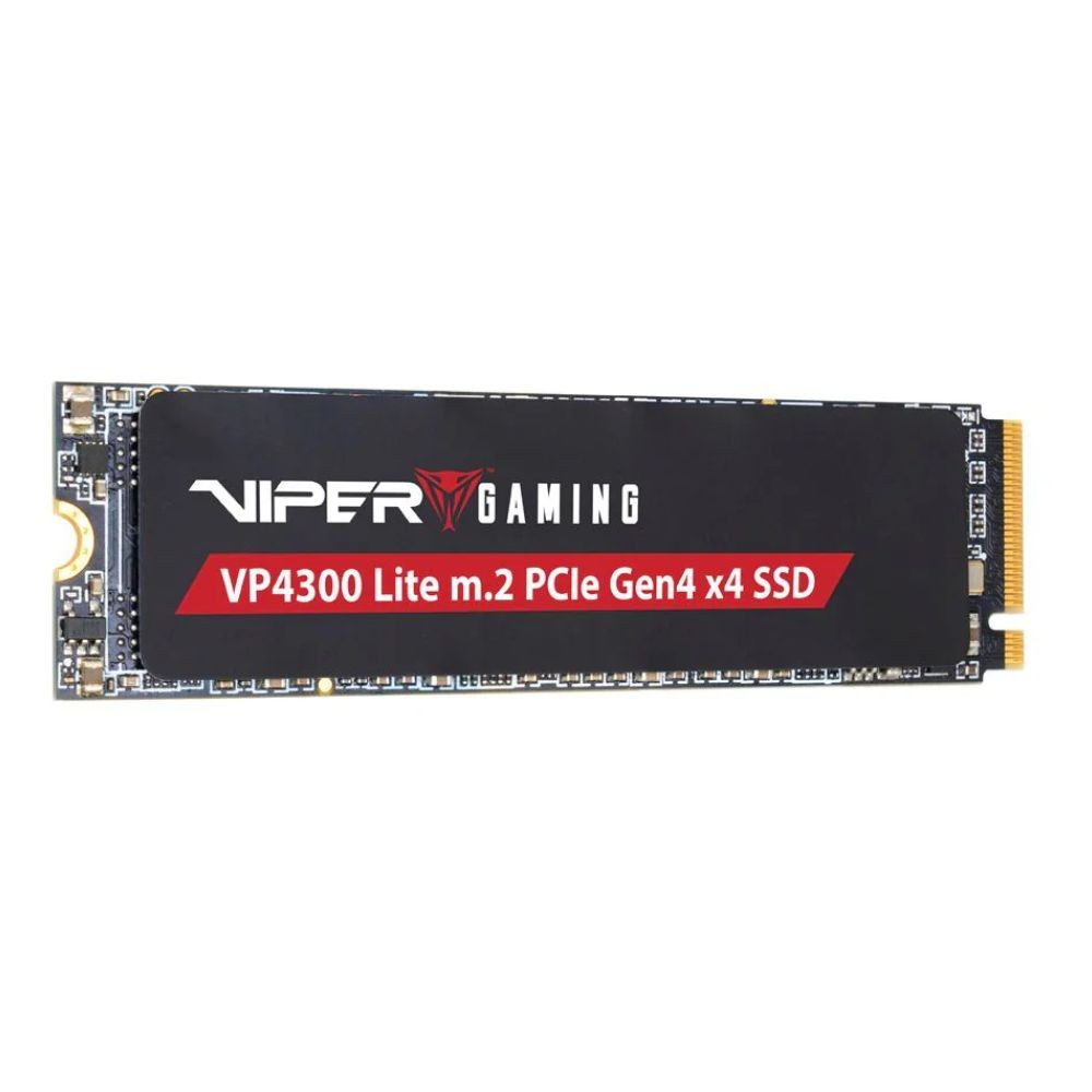 การ์ดเอสเอสดี Patriot Viper SSD 1TB VP4300 Lite M.2 PCIe Gen4 x4 R7400MB/s W6400MB/s (9SE00188-VP4300L1TBM28H)