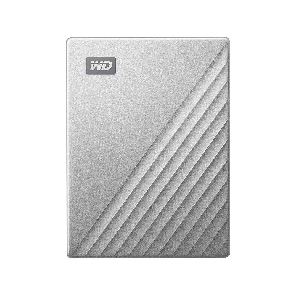 ฮาร์ดดิสก์ WD HDD Ext 2TB My Passport Ultra Type-C Silver