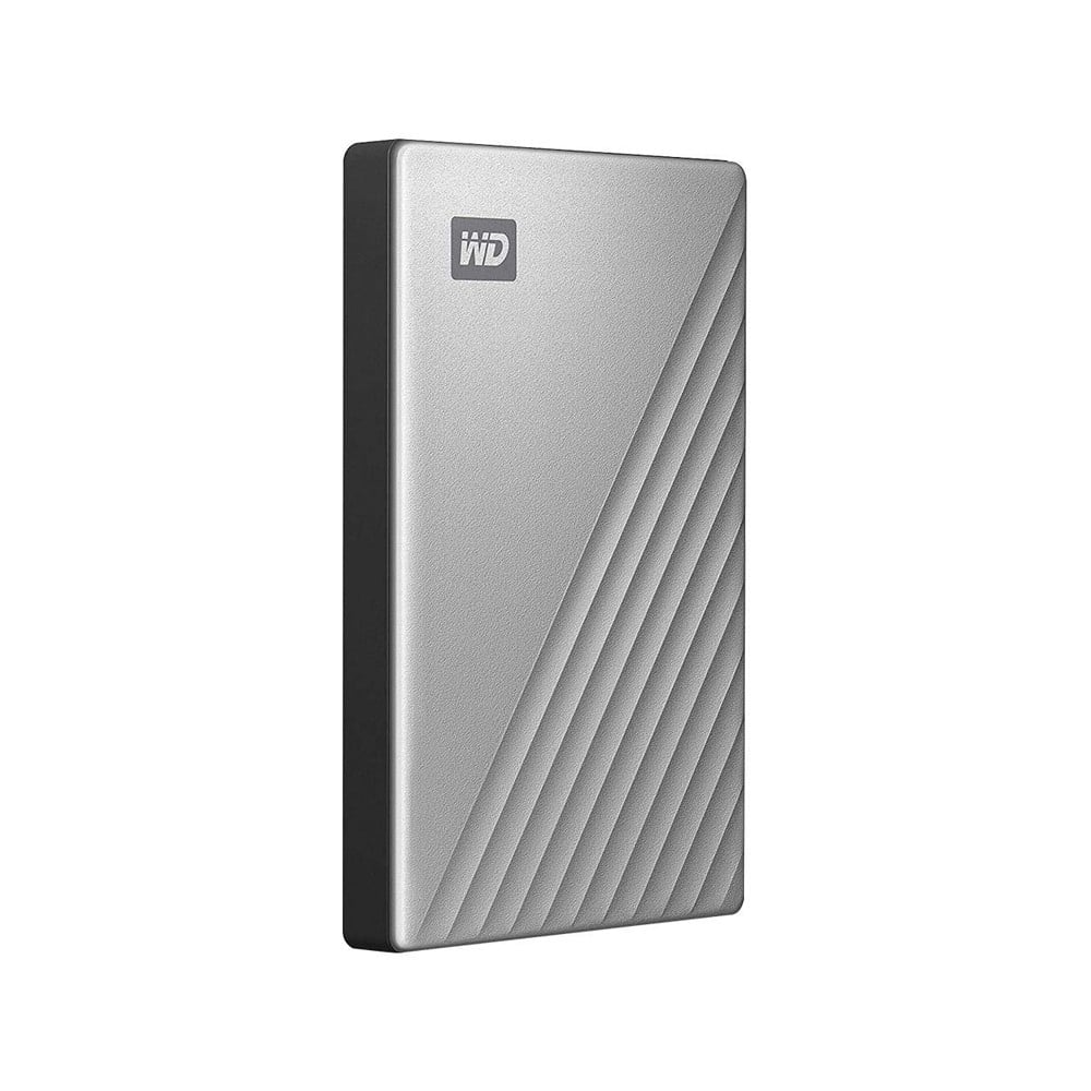 ฮาร์ดดิสก์ WD HDD Ext 2TB My Passport Ultra Type-C Silver