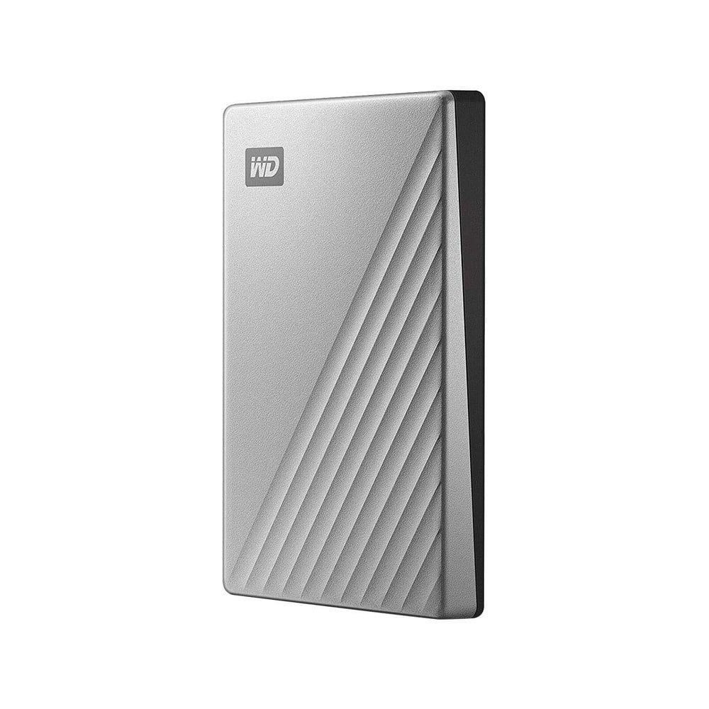 ฮาร์ดดิสก์ WD HDD Ext 2TB My Passport Ultra Type-C Silver