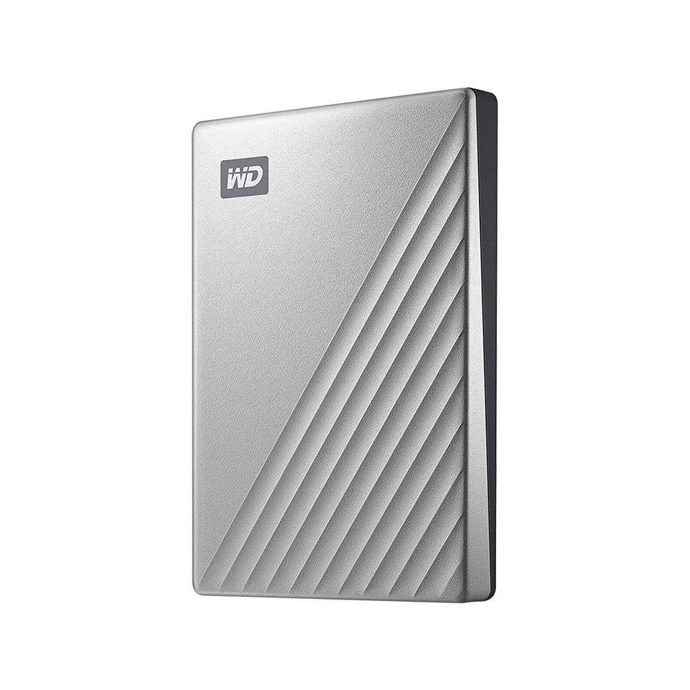 ฮาร์ดดิสก์ WD HDD Ext 2TB My Passport Ultra Type-C Silver