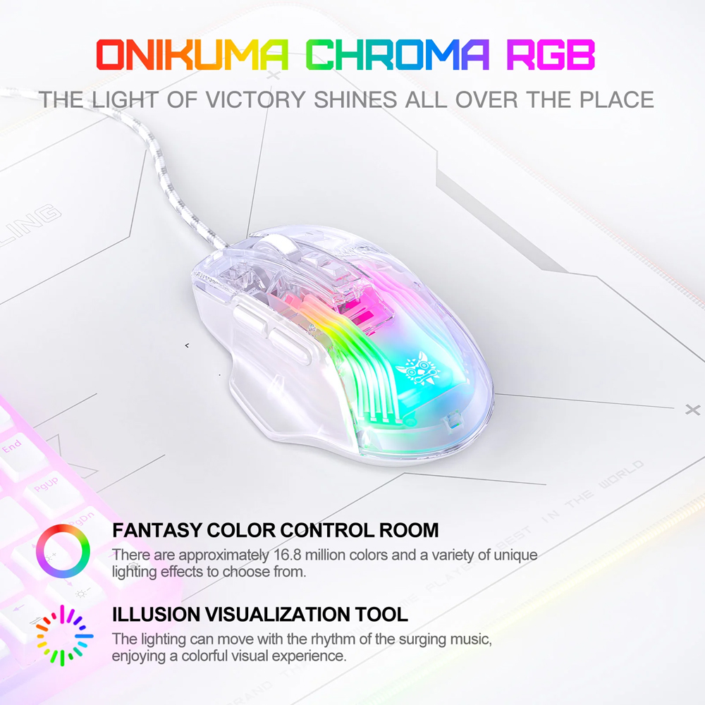 Onikuma Rgb Gaming Mouse Cw Education Studio