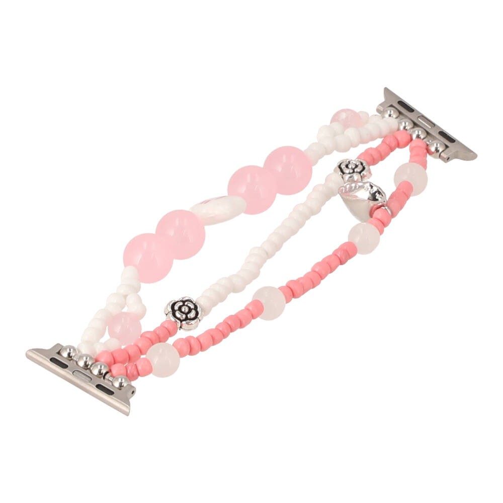 Blue Box สาย Apple Watch Strap Series 6,7,8,9,SE1,SE2 (40/41mm) Smilely Pink