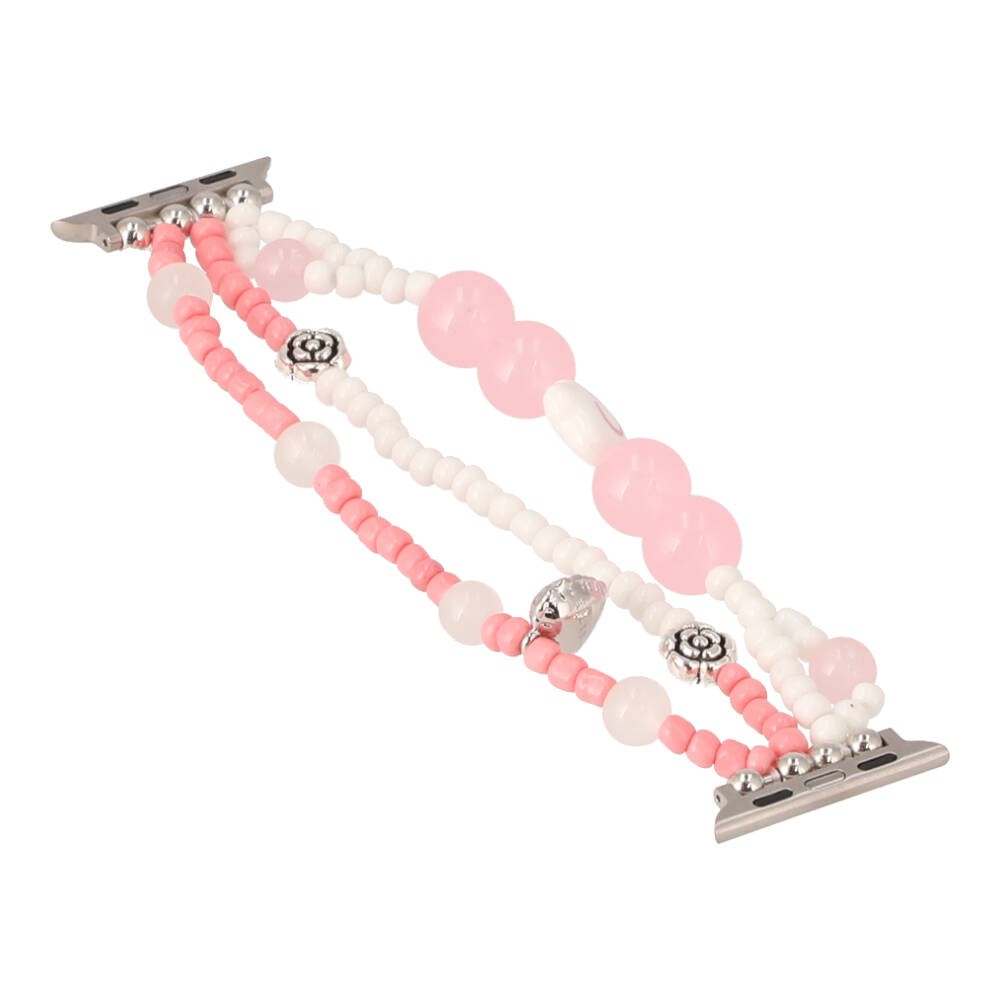 Blue Box สาย Apple Watch Strap Series 6,7,8,9,SE1,SE2 (40/41mm) Smilely Pink