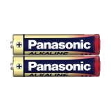 [ของแท้] ถ่านอัลคาไลน์ Panasonic Battery Alkaline AAA x 2 (PNS-LR03T/2B)