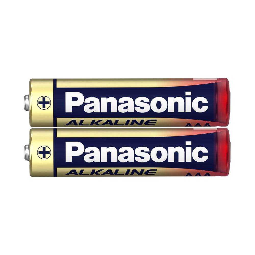 [ของแท้] ถ่านอัลคาไลน์ Panasonic Battery Alkaline AAA x 2 (PNS-LR03T/2B)