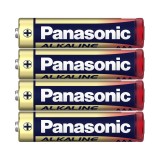 [ของแท้] ถ่านอัลคาไลน์ Panasonic Battery Alkaline AAA x 4 (PNS-LR03T/4B)
