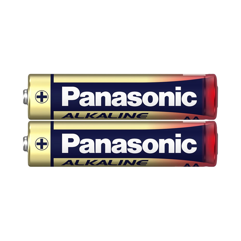 [ของแท้] ถ่านอัลคาไลน์ Panasonic Battery Alkaline AA x 2 (PNS-LR6T/2B)