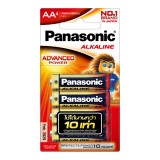 [ของแท้] ถ่านอัลคาไลน์ Panasonic Battery Alkaline AA x 4 (PNS-LR6T/4B)