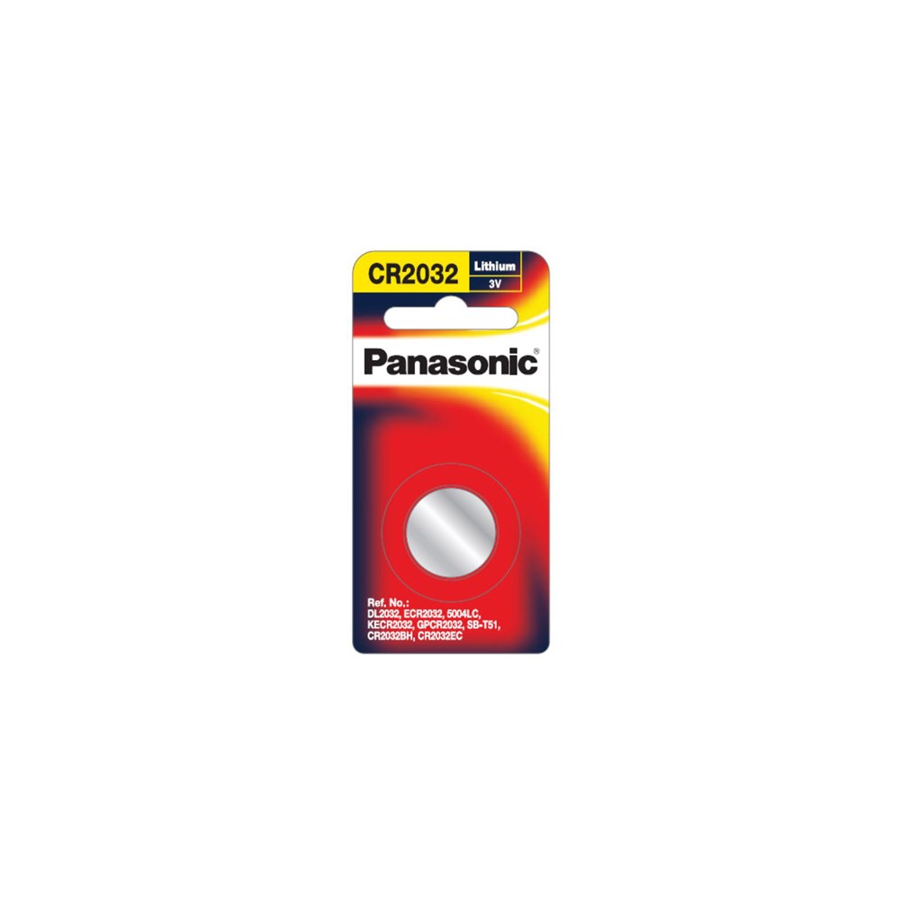[ของแท้] ถ่านกระดุม Panasonic Lithium x1 (PNS-CR-2032PT/1B)