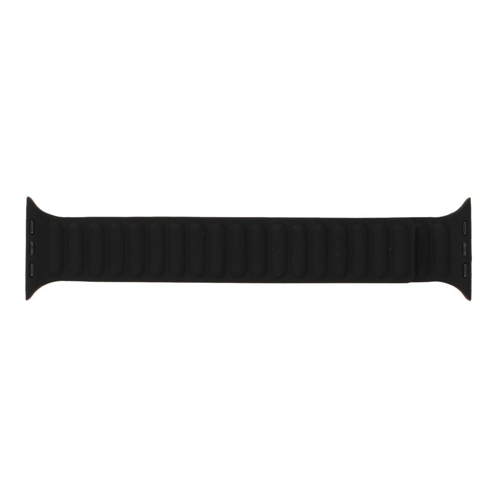 Blue Box สาย Apple Watch Strap Series 6,7,8,9,SE1,SE2,Ultra (44/45/49mm) Leather Link Black