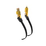 สายชาร์จ ASAKI 4-in-1 Multifunctional Cable 3.1A/65W/27W Fast Charge & Data 1.2M. Yellow (A-2372)