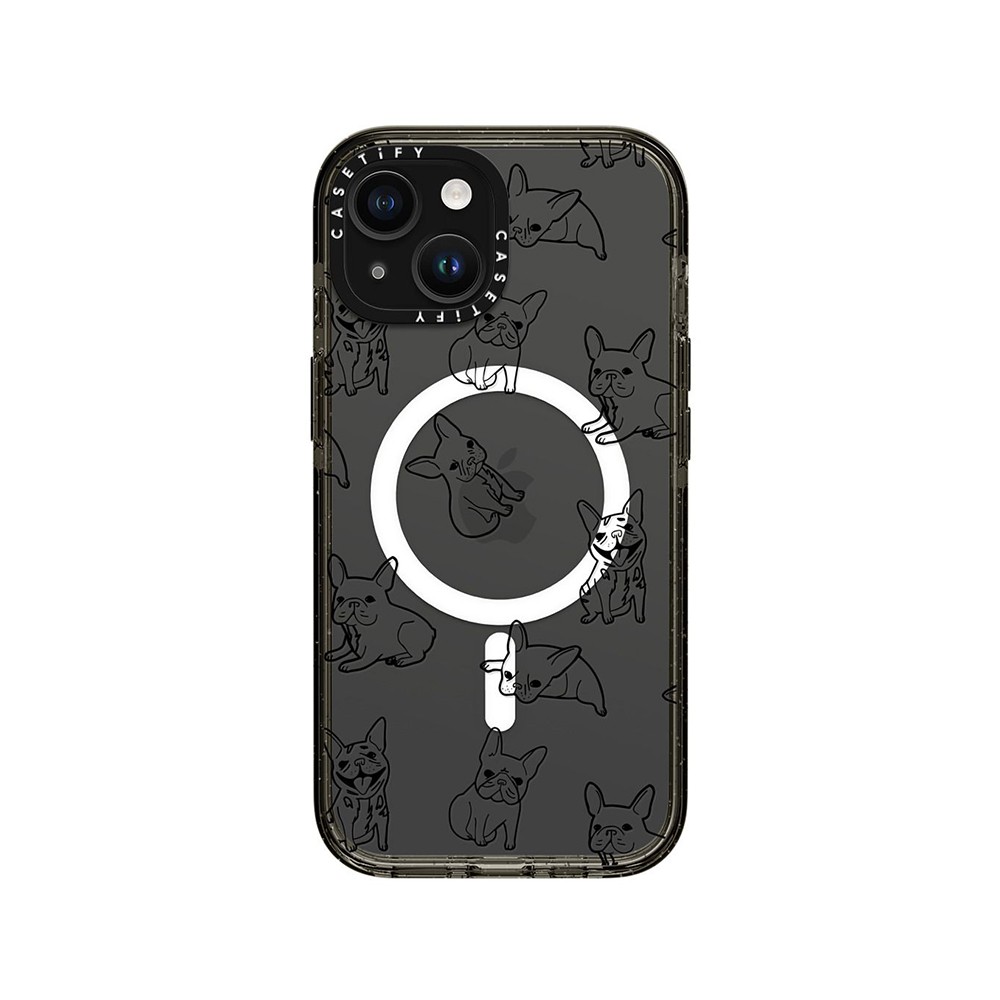 Recasetify เคส Casetify iPhone 15 RECASETiFY Impact Case Magsafe PardonMyFrenchie