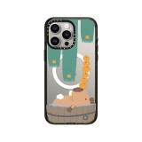 เคส Casetify iPhone 15Pro Max RECASETiFY Impact Case Magsafe BathingCapybara (ขอบดำ)