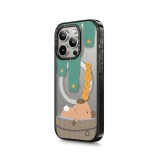 เคส Casetify iPhone 15Pro Max RECASETiFY Impact Case Magsafe BathingCapybara (ขอบดำ)
