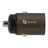 ที่ชาร์จแบตในรถ Blue Box Car Charger 2 USB-C (PD45W) Titanium (BB-CC04)
