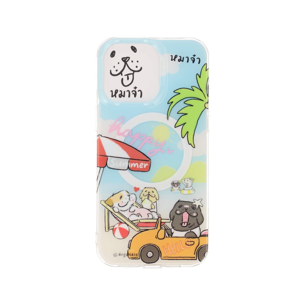 Blue Box x หมาจ๋า เคส iPhone 15 Pro Max Dog Please Happy Holiday