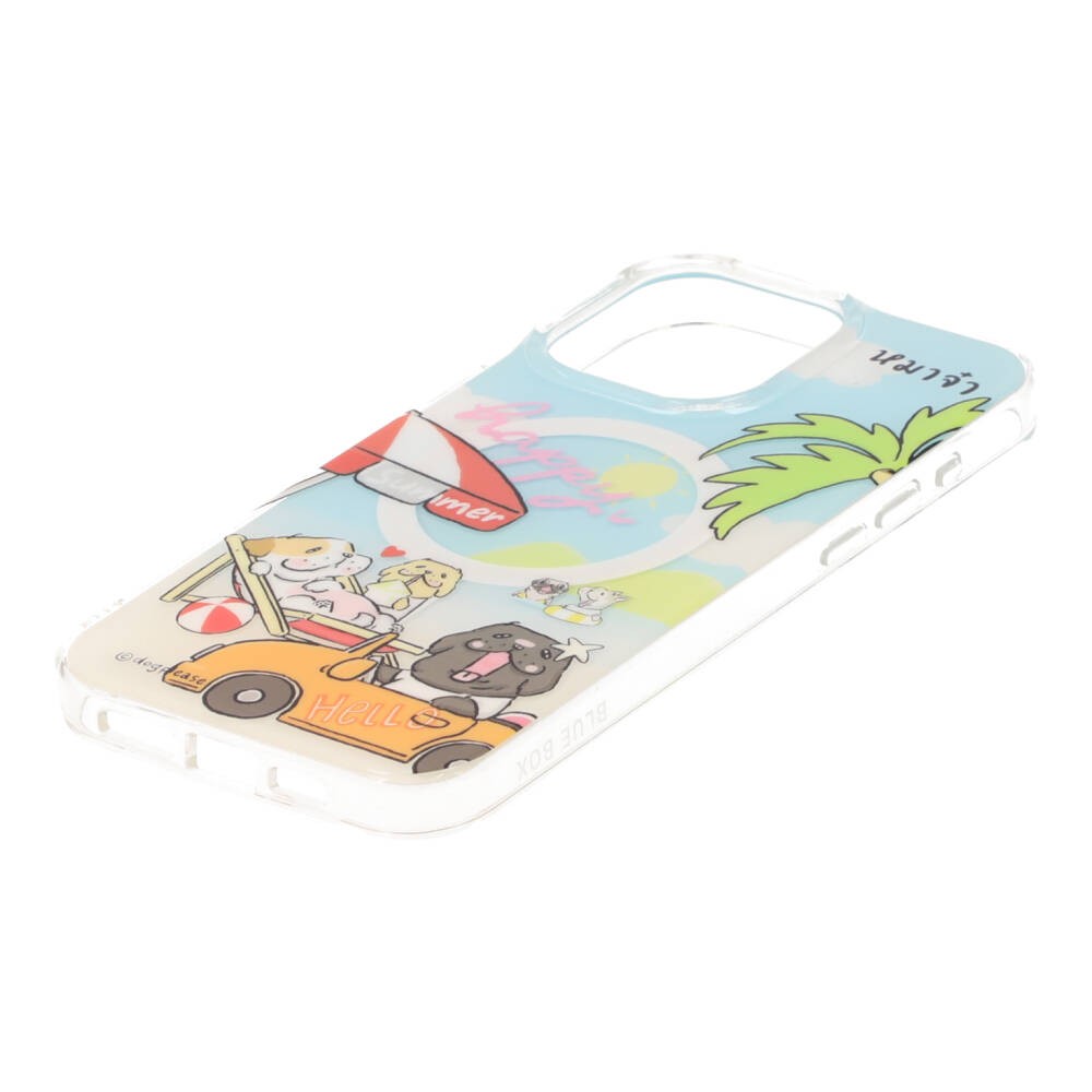 Blue Box x หมาจ๋า เคส iPhone 15 Pro Max Dog Please Happy Holiday
