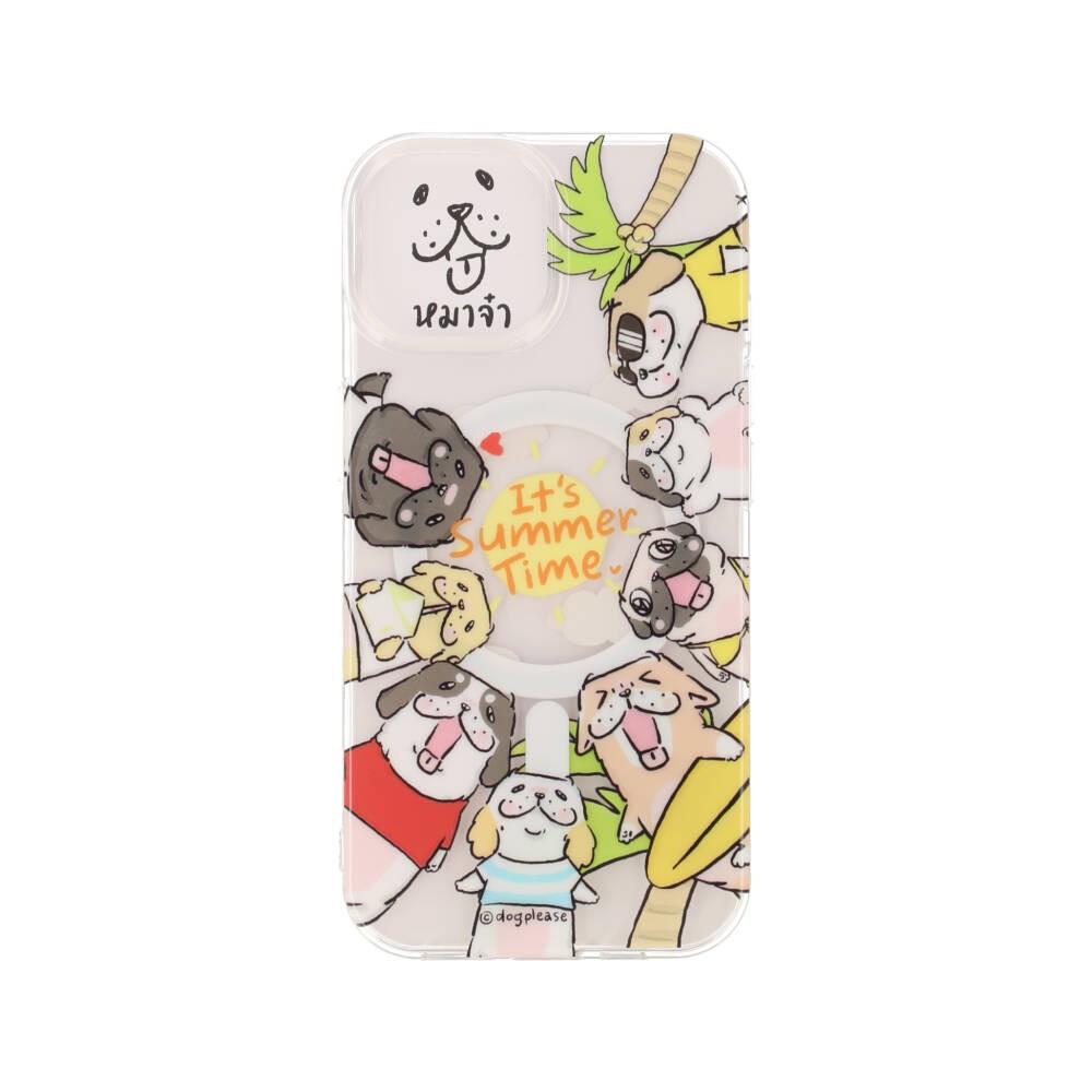 Blue Box x หมาจ๋า เคส iPhone 15 Dog Please All Dog in Summer Time