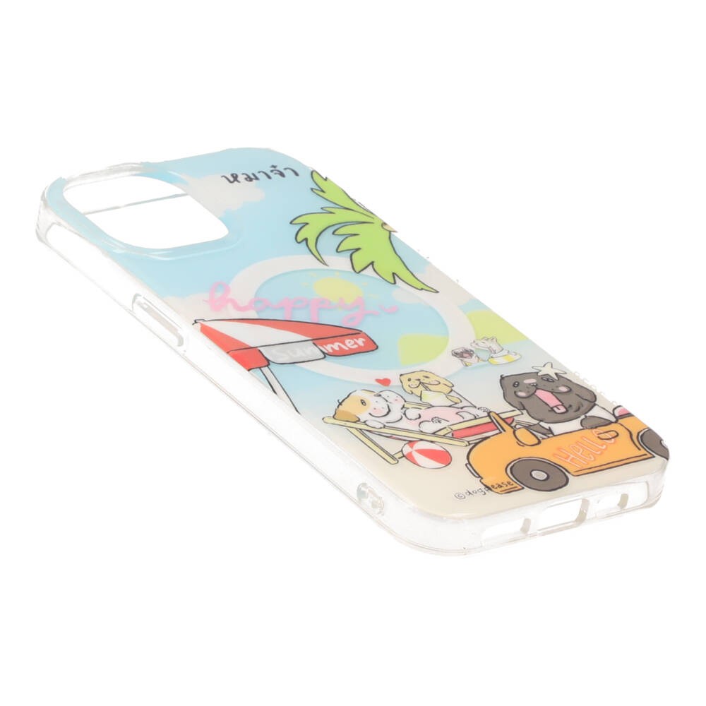 Blue Box x หมาจ๋า เคส iPhone 15 Dog Please Happy Holiday