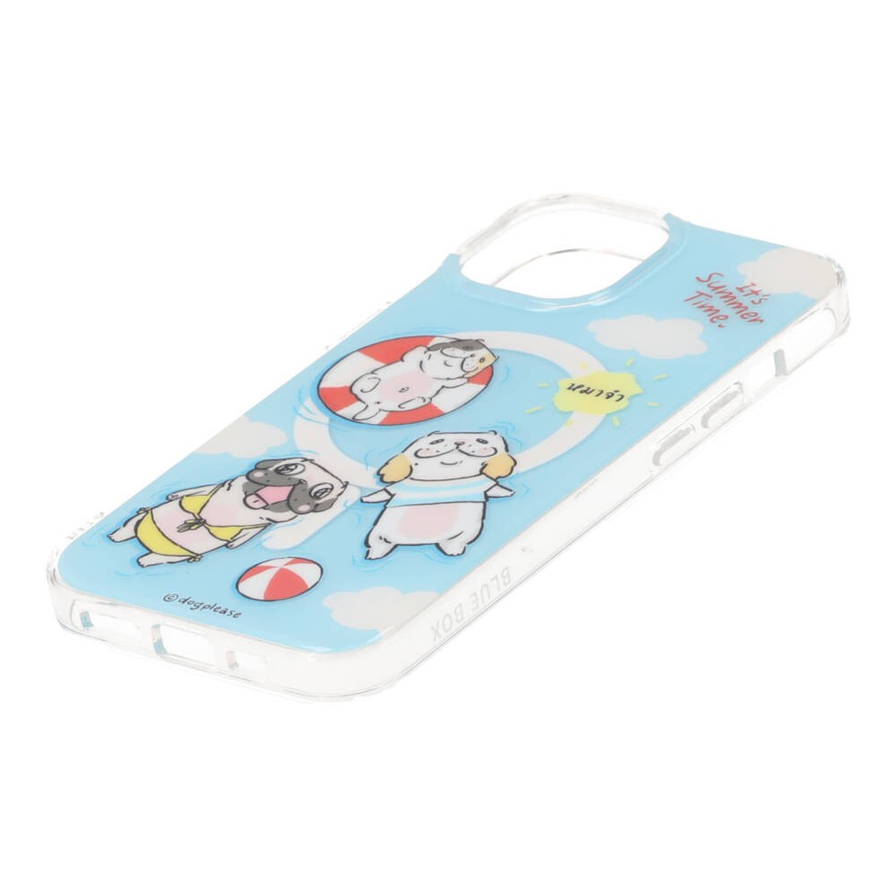 Blue Box x หมาจ๋า เคส iPhone 15 Dog Please Summer Swimming