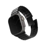 Uniq สาย Apple Watch Strap Series 6,7,8,9,10,11,Ultra (44/45/46/49 mm) STROVA STEEL Black