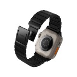 Uniq สาย Apple Watch Strap Series 6,7,8,9,10,11,Ultra (44/45/46/49 mm) STROVA STEEL Black