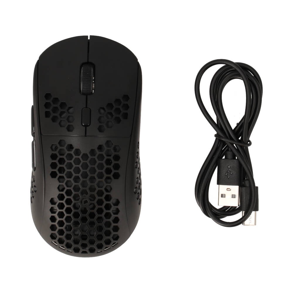 เมาส์เกมมิ่ง TECHPRO RGB Colors T90 Black