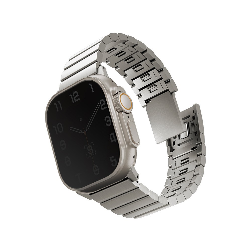 Uniq สาย Apple Watch Strap Series 6,7,8,9,10,11,Ultra (44/45/46/49 mm) STROVA STEEL Silver