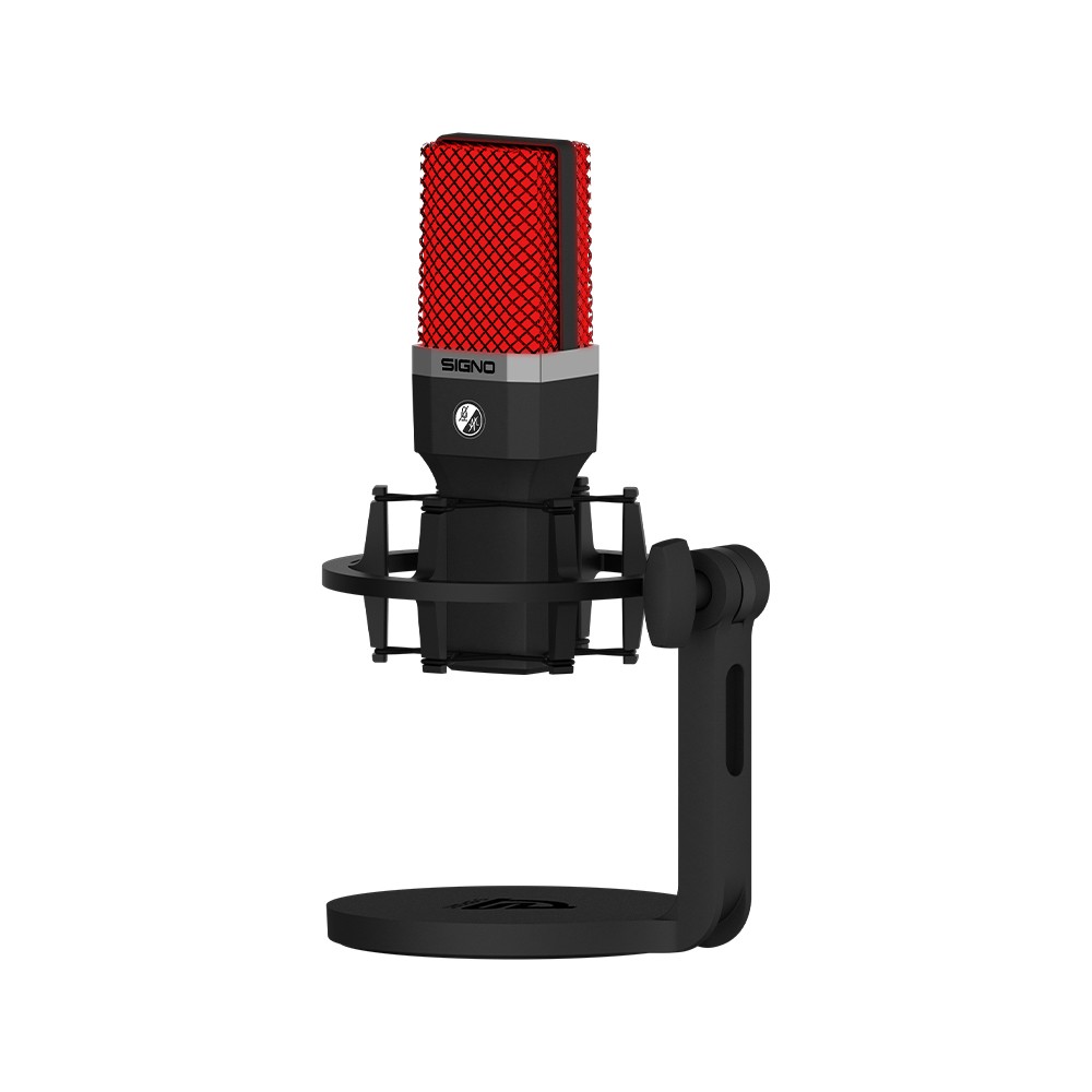 ไมโครโฟน SIGNO E-Sport Gaming 2.4G Wireless LED Condenser MARROX MP-708 Black