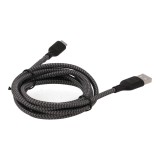 สายชาร์จ TITANV USB-A to USB-C Cable Nylon Charrger & DATA SYNC 1.5M Black (TI-C07)