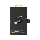 สายชาร์จ TITANV USB-A to USB-C Cable Nylon Charrger & DATA SYNC 1.5M Black (TI-C07)