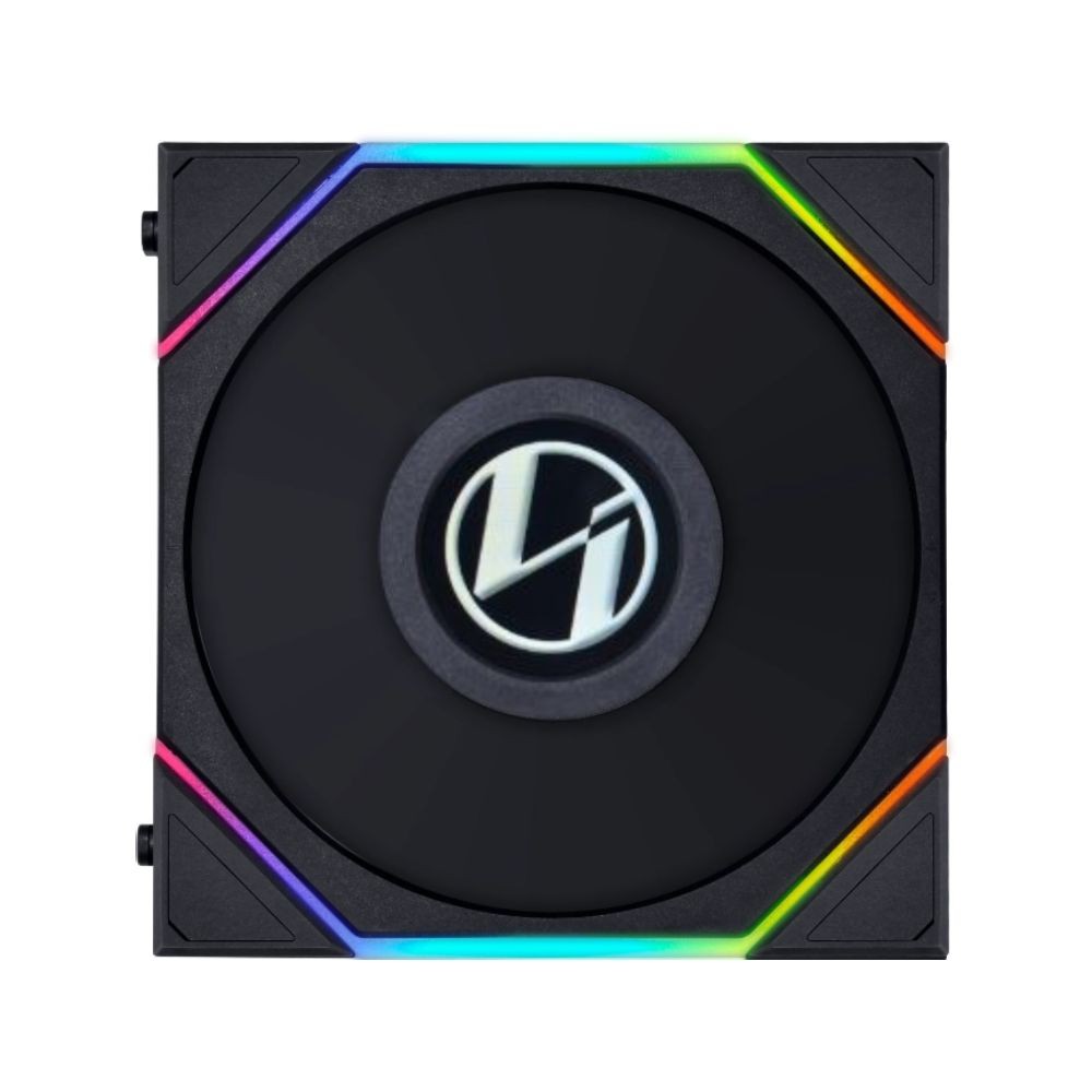 พัดลมคอม Lian Li UNI Fan TLLCD140 Reverse Blade Black