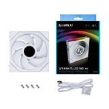 พัดลมคอม Lian Li UNI FAN TL LCD 140 White (LIAN LI-14TLLCD1W)
