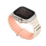 Uniq สาย Apple Watch Strap Series 6,7,8,9,10,Ultra (42/44/45/46/49 mm) Revix Evo Crepe Pink