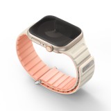 Uniq สาย Apple Watch Strap Series 6,7,8,9 (41/40/38mm) Revix Evo Crepe Pink
