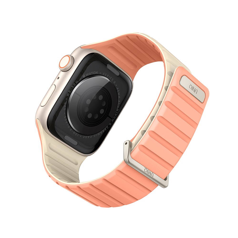 Uniq สาย Apple Watch Strap Series 6,7,8,9 (41/40/38mm) Revix Evo Crepe Pink