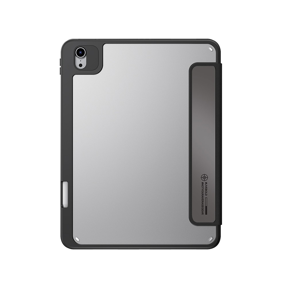 เคส Skinarma iPad Air 11" 2026 / iPad Air 4/5/6/7/8 (M2/M3/M4) Kirakobai (Detachable Version) Gunmetal